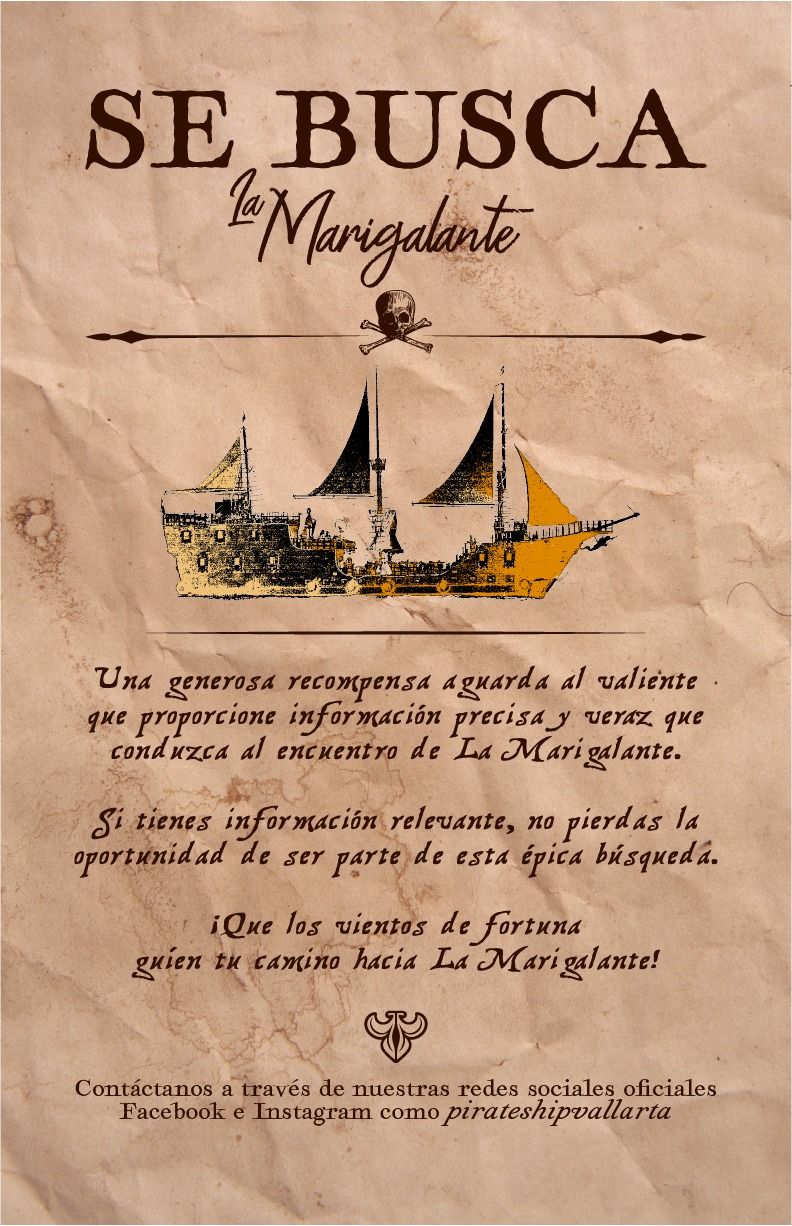 ¿Han visto al Barco Pirata Marigalante?