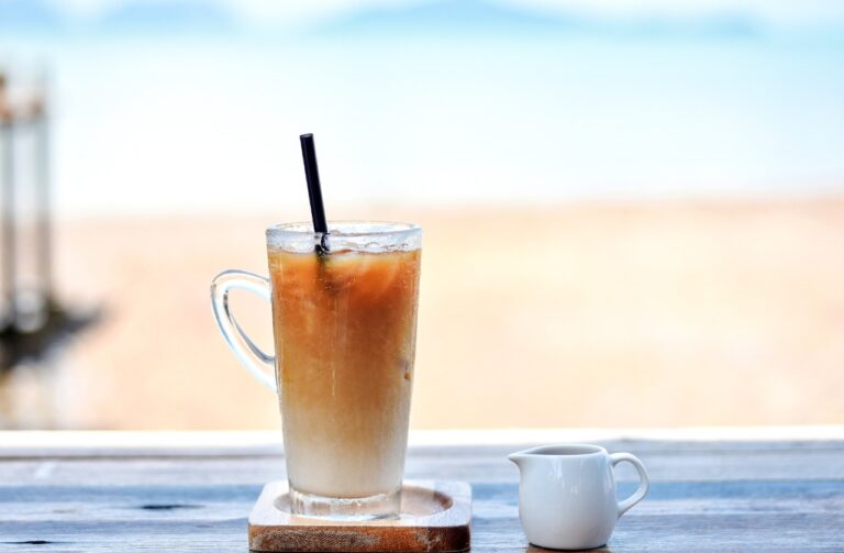 Iced coffee